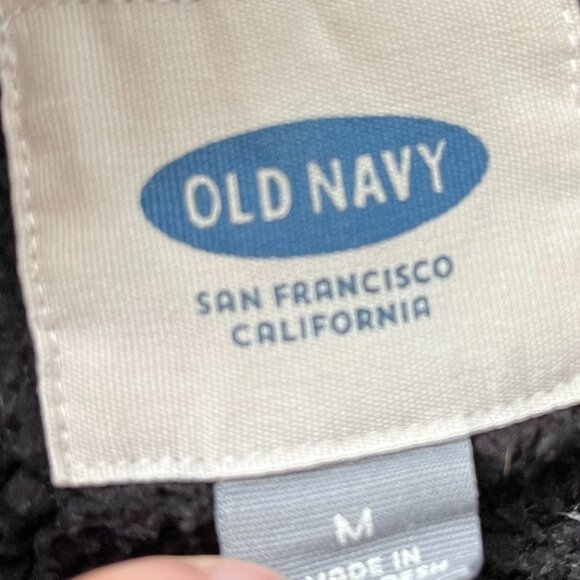 Old Navy Men's Thick Zip-Up Sweater/Hoodie - Picture 2 of 5